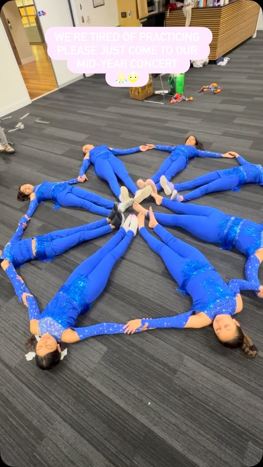 Mudra junior dancers performing at the 2026 Mid-Year Concert